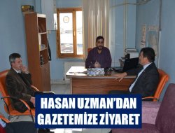 Başkan Adayı Uzman’dan Gazetemize Ziyaret
