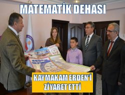 Matematik Dehasından Erden’e Ziyaret