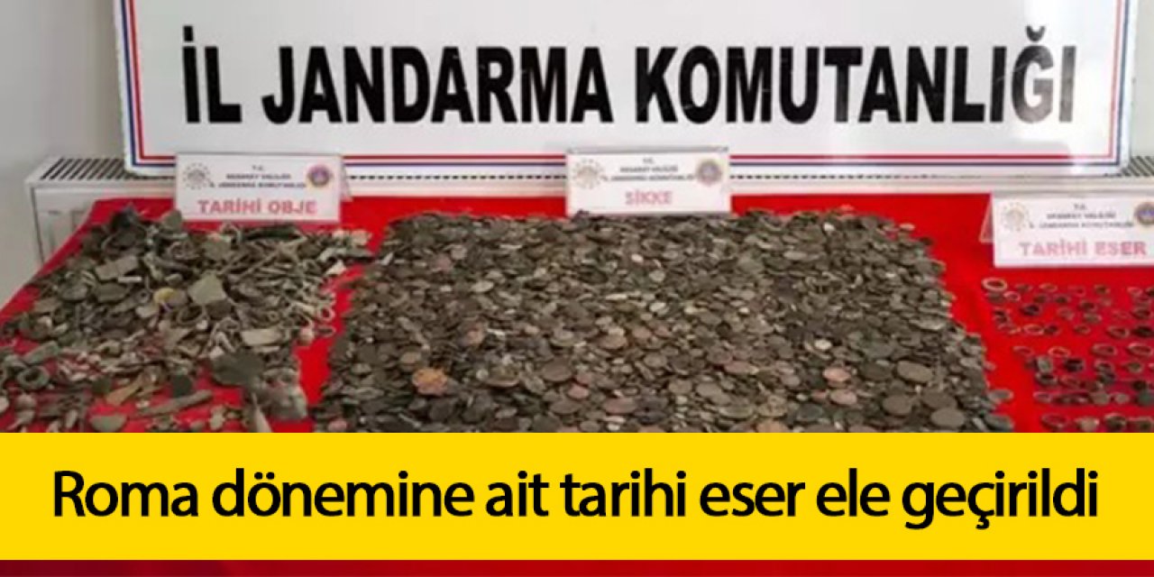 Roma dönemine ait 14 bin 709 tarihi eser ele geçirildi