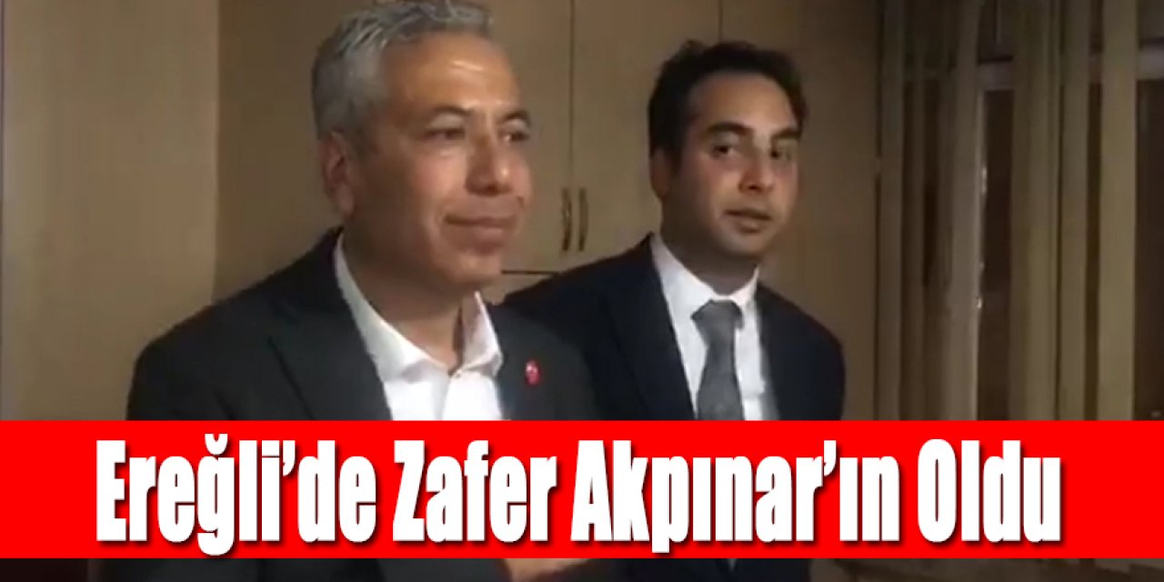 Ereğli’de Zafer Akpınar’ın Oldu