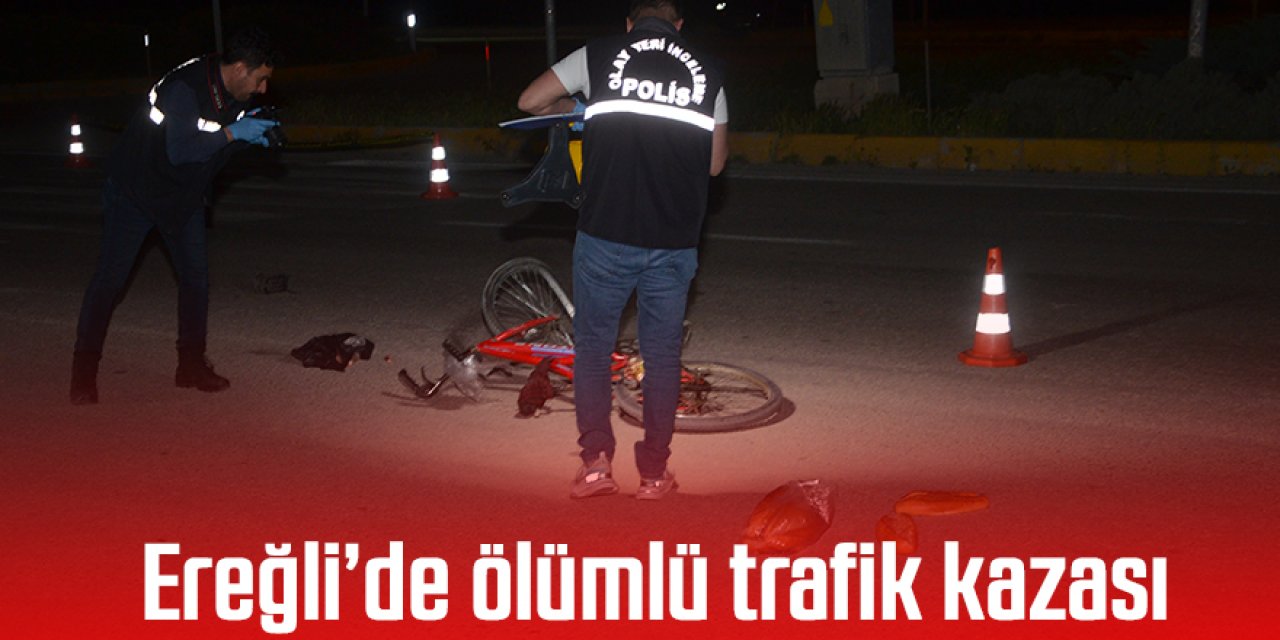 Ereğli’de ölümlü trafik kazası