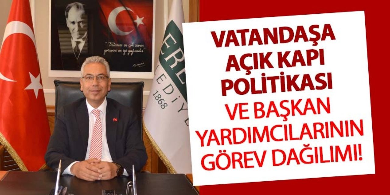 Ereğli belediyesinde birimlerde önemli görev değişimi