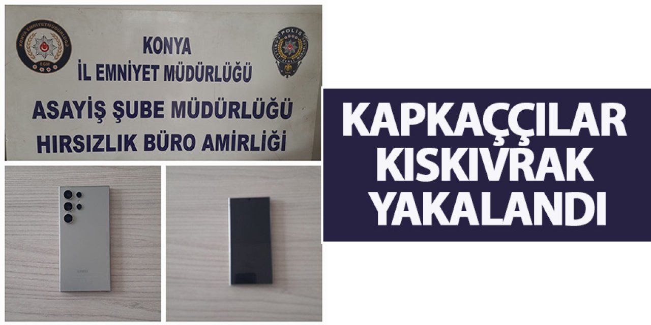 Kapkaççılar Kıskıvrak Yakalandı