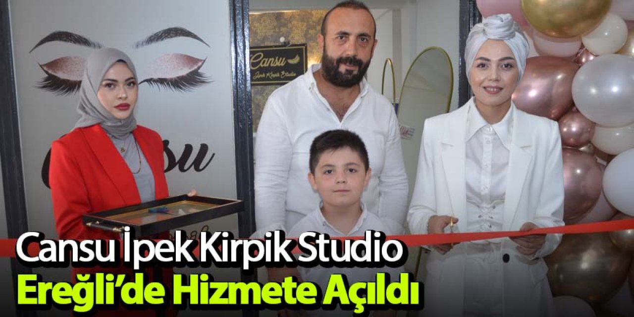 Cansu İpek Kirpik Studio Açıldı