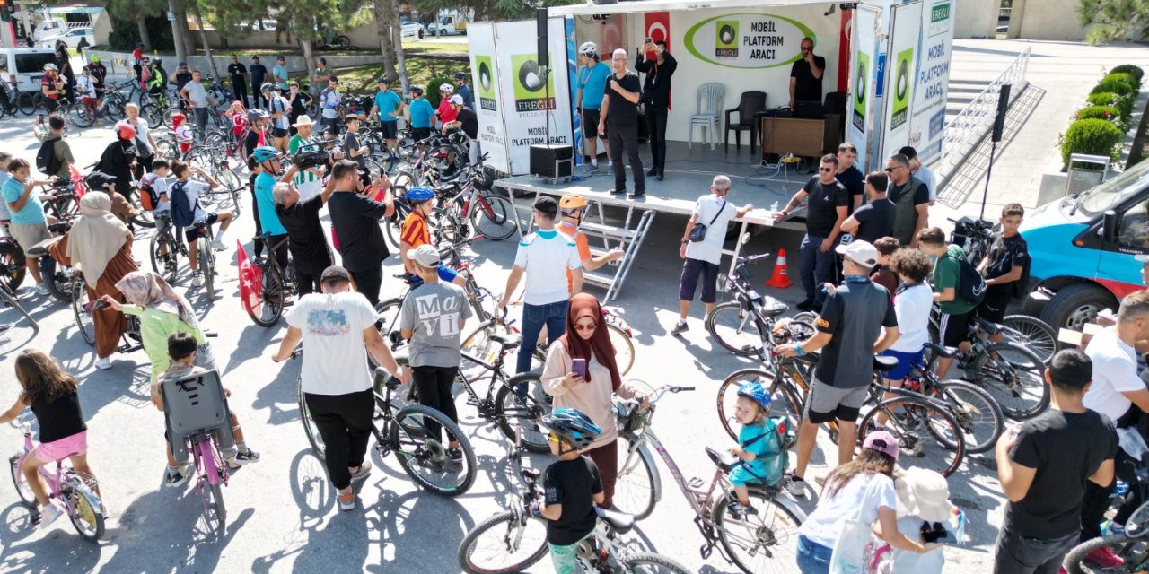 Ereğli Belediyesi Bisiklet Tutkunlarını Mutlu Etti