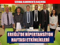 Ereğli’de Hipertansiyon Haftası Etkinlikleri