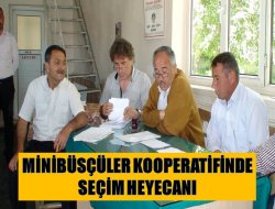 Minibüsçüler Kooperatifinde Seçim Heyecanı