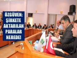 Özgüven: Şirkete Aktarılan Paralar Nerede!