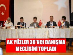 AKYÜZLER 36. DANIŞMA MECLİSİNİ TOPLADI