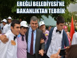 Ereğli Belediyesine Bakanlıktan Tebrik Mesajı