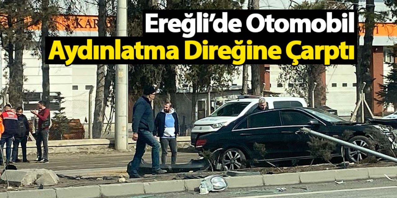 Otogar karşısında trafik kazası