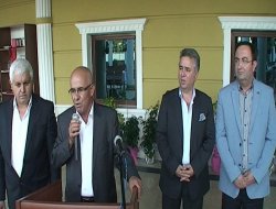 PANKO BİRLİK BAŞKAN ADAYI AKBEL, EKİBİ İLE BİRLİKTE YEMEKLİ BASIN TOPLANTISI DÜZENLEDİ