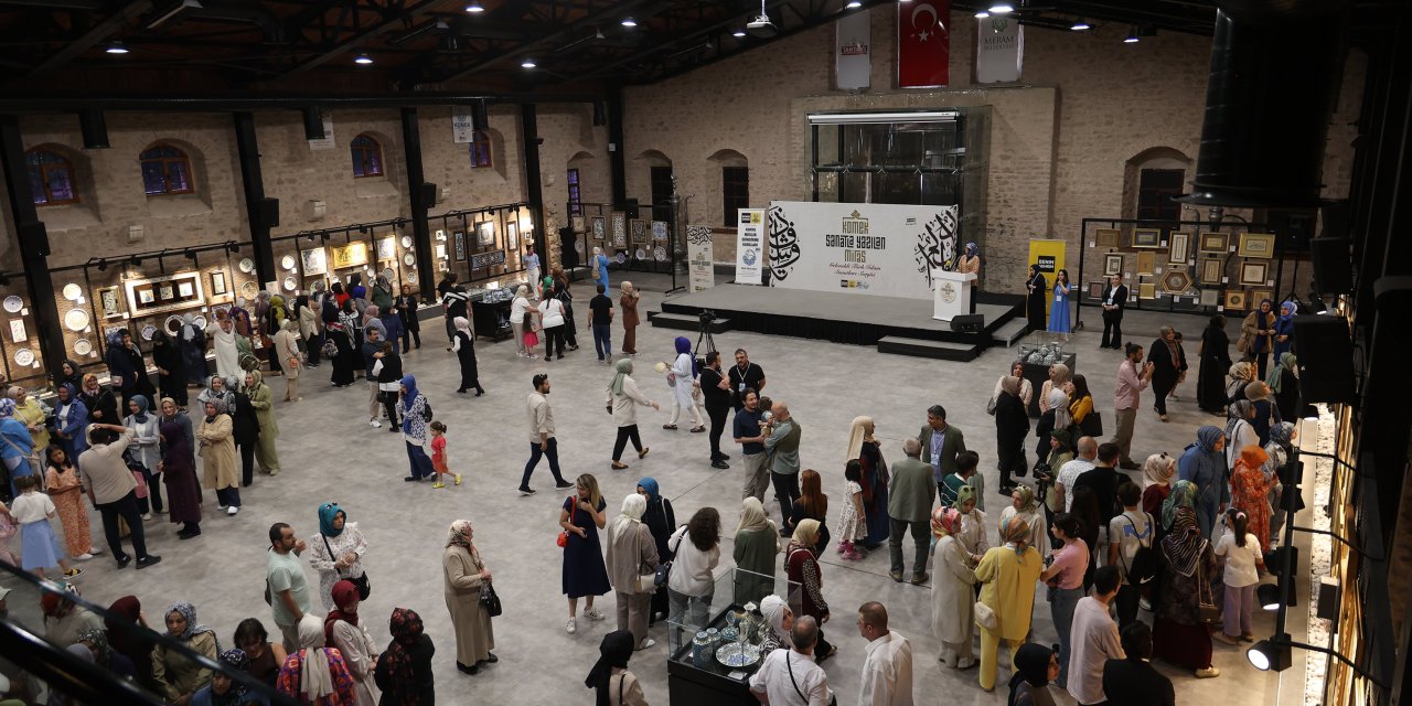 KOMEK’İN “Sanatla Yazılan Miras” Geleneksel Türk İslam Sanatları Sergisi Açıldı