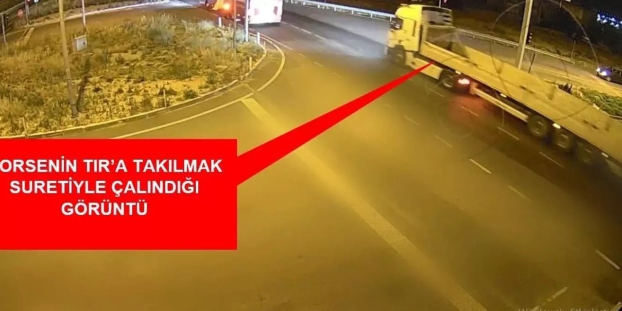 Çalınan TIR Dorsesi Konya'da Bulundu