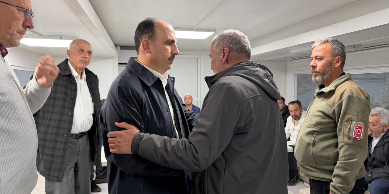 Başkan Altay Şehit Ailesine Taziye Ziyaretinde Bulundu