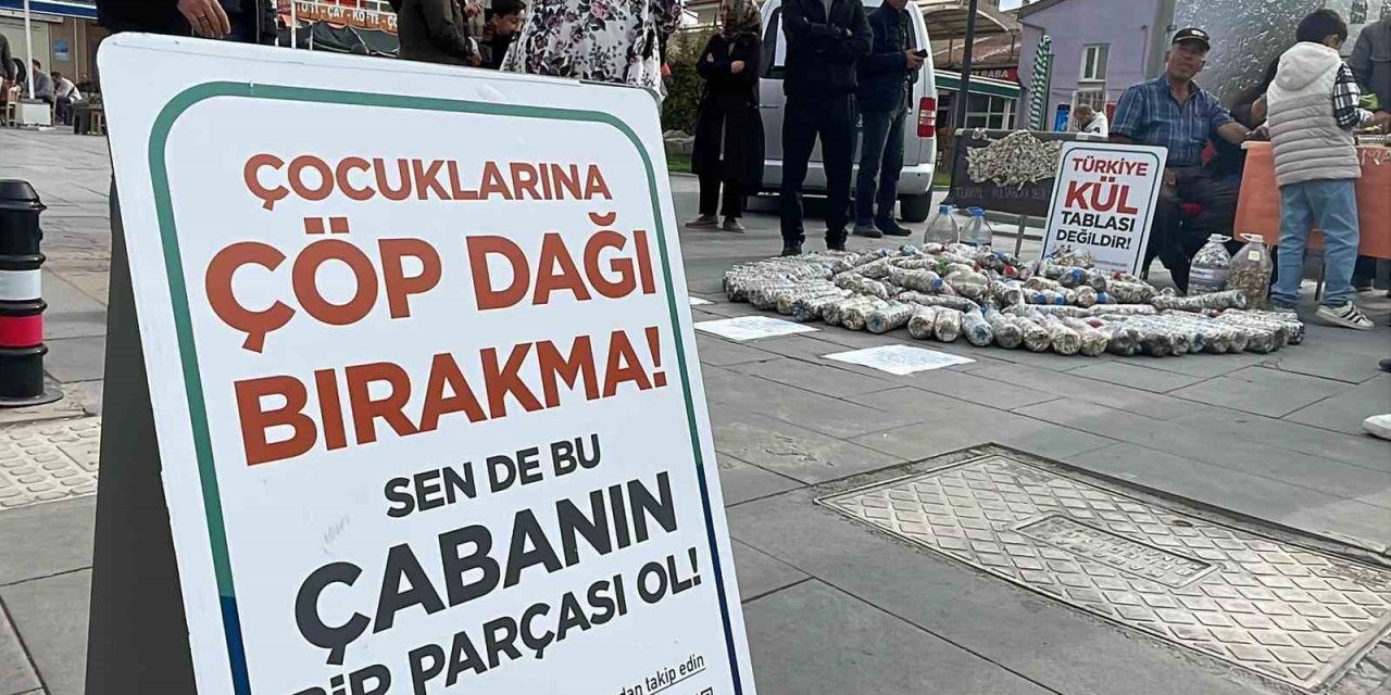 Akademisyen ve gönüllüler 2 ayda 100 bin sigara izmariti topladı