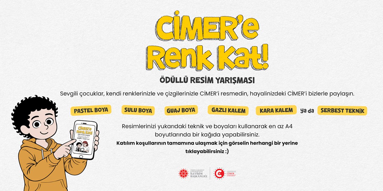 CİMER’den Ödüllü Resim Yarışması