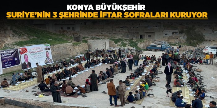 BAŞKAN ALTAY: “SURİYE’DE İFTAR SOFRALARI KURARAK KARDEŞLERİMİZLE BULUŞMANIN HUZURUNU YAŞIYORUZ”