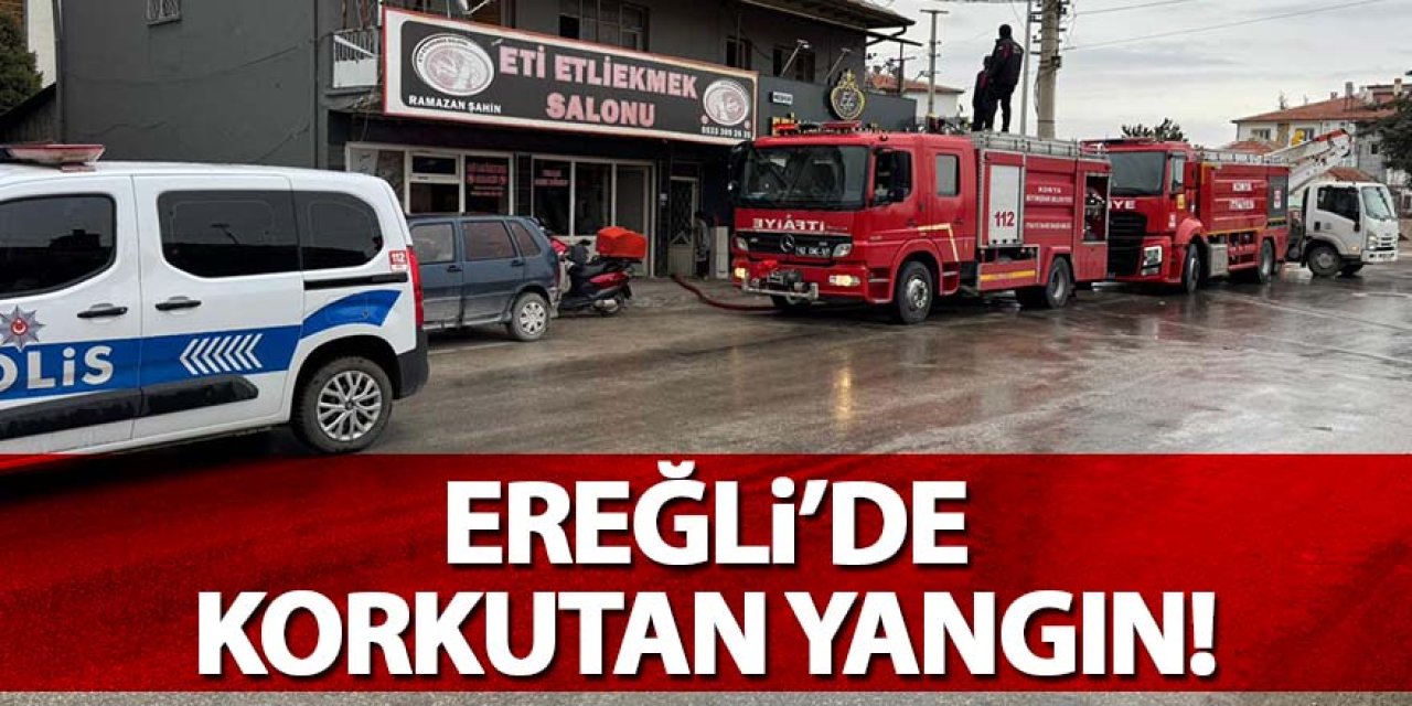 Ereğli’de Fırın Yangını