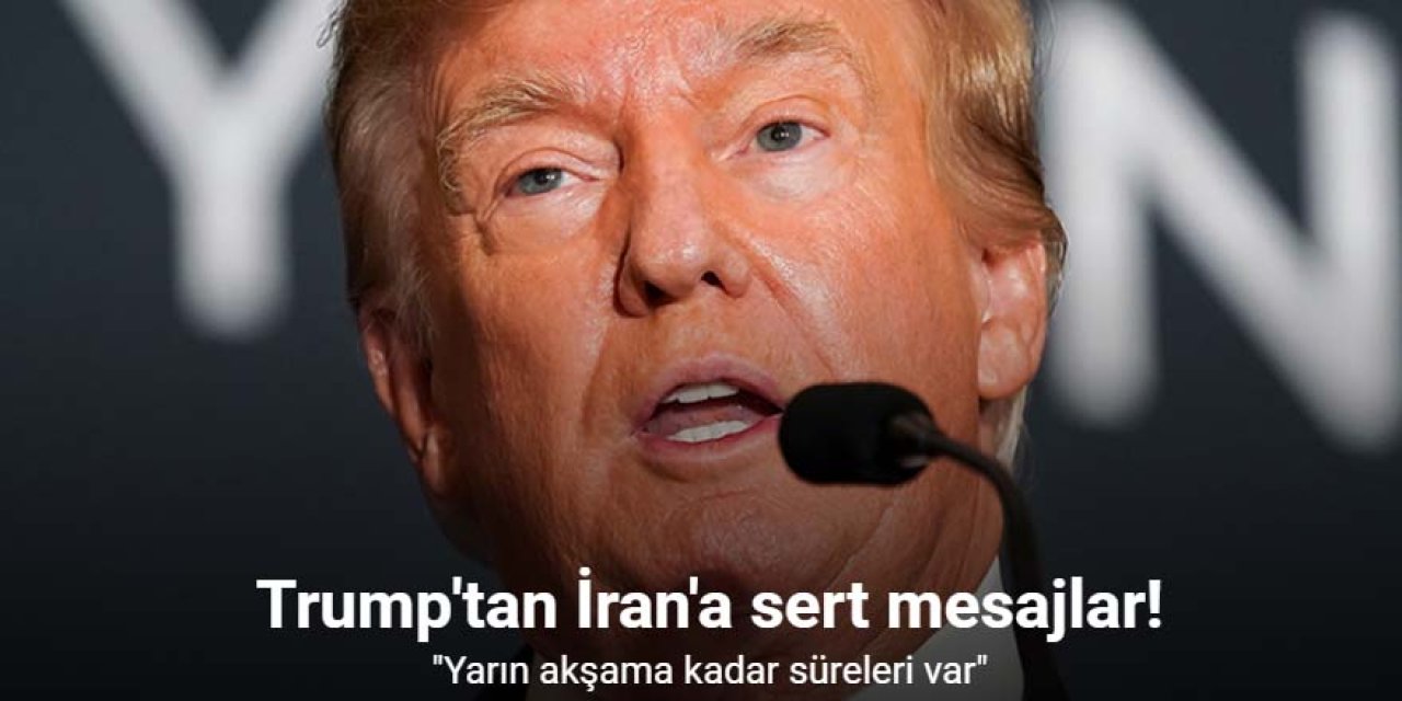 Trump: "Yarın akşama kadar süreleri var. Her şey yolunda gibi görünüyor"