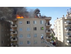 Yangın Paniğe Neden Oldu