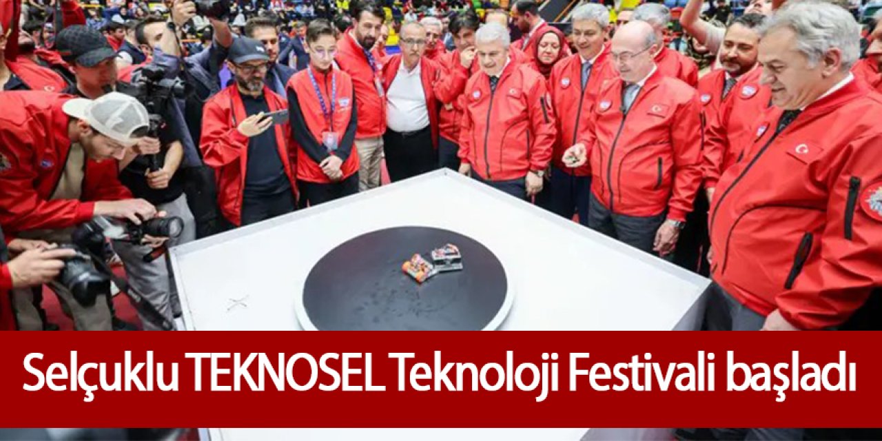 Selçuklu TEKNOSEL Teknoloji Festivali başladı