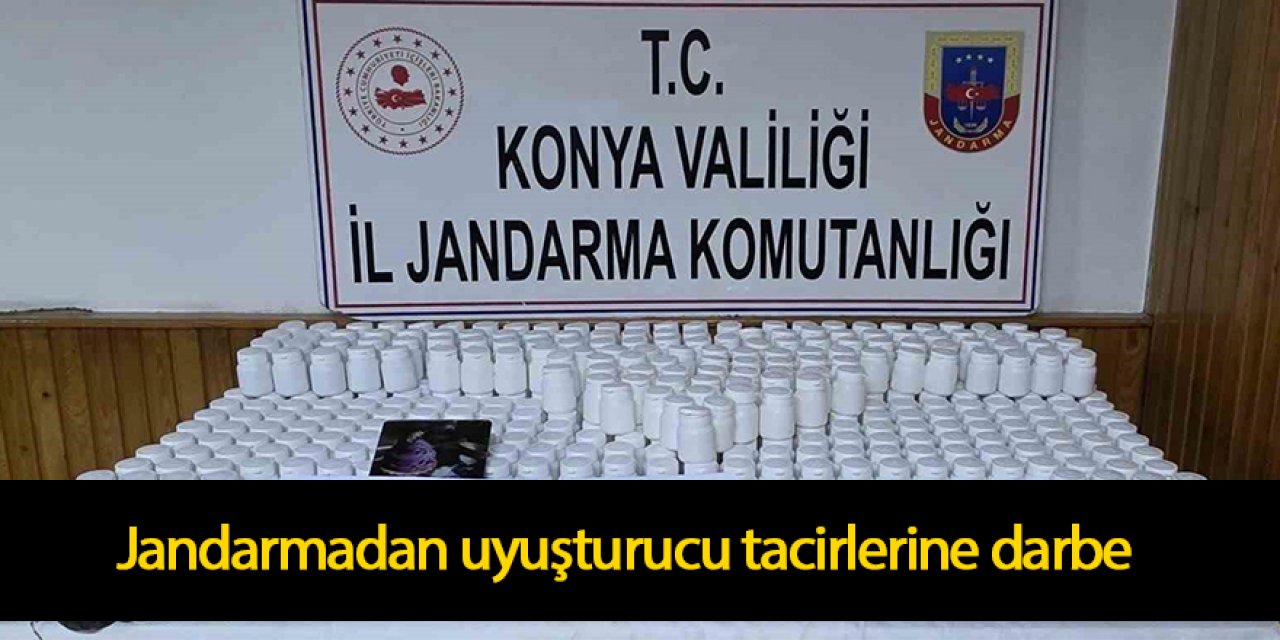 Jandarmadan uyuşturucu tacirlerine darbe
