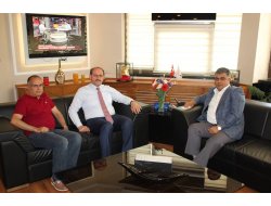 Başkan Mehmet Yaka'dan Özgüven'e Ziyaret