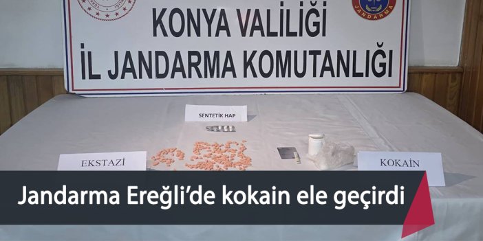 Ereğli'de Uyuşturucu Operasyonu: Kokain ve çok sayıda hap ele geçirildi