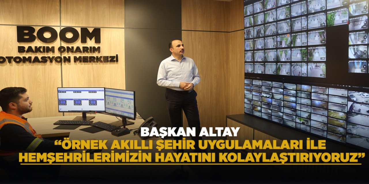 Akıllı Şehir Konya’da Şehir Altyapısı “BOOM” İle Tek Merkezden Yönetiliyor