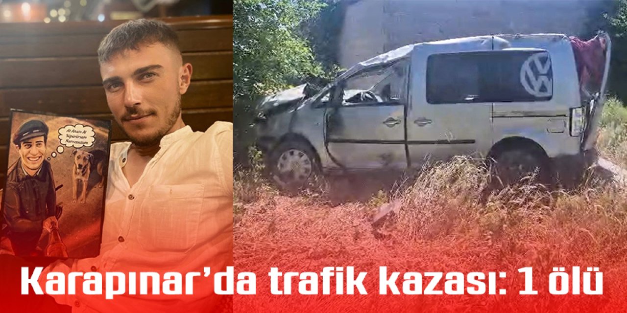Karapınar’da trafik kazası: 1 ölü