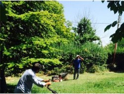 Belediye’den  Kültür Parkta Yoğun Çalışma