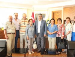 Eczacılardan Başkan Özgüven’e Ziyaret