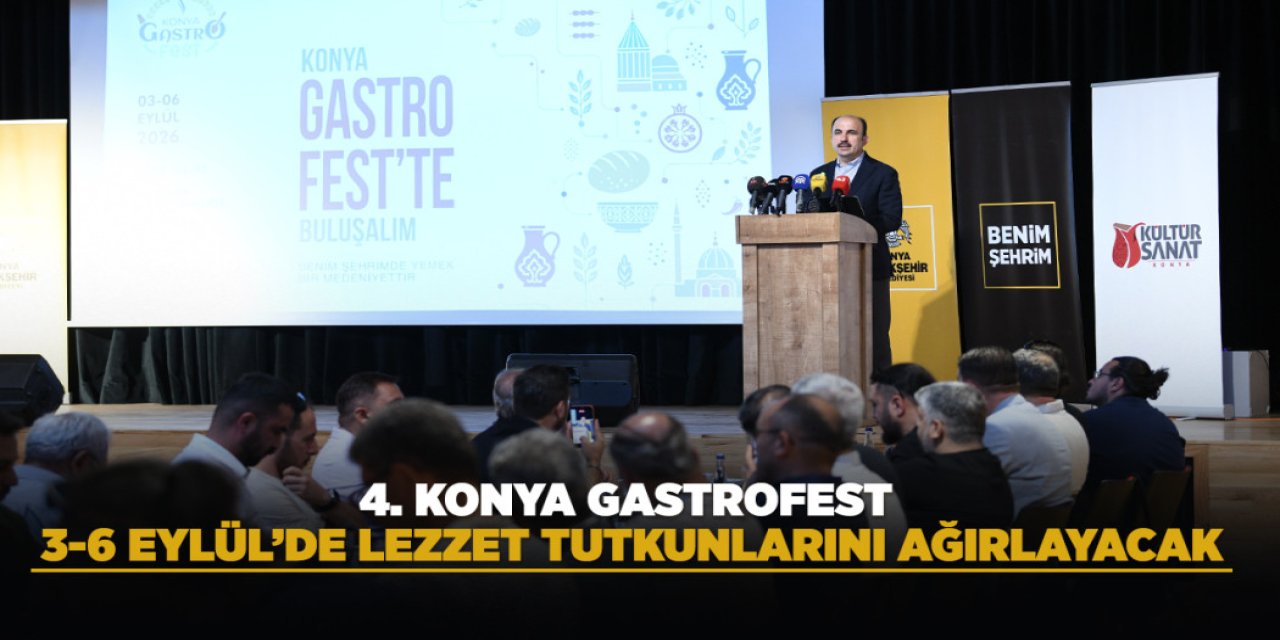 BAŞKAN ALTAY: “GELİN, SADECE MİDELERE DEĞİL, RUHLARA DA HİTAP EDEN KONYA’DA, LEZZETİN BAŞKENTİNDE BULUŞALIM”