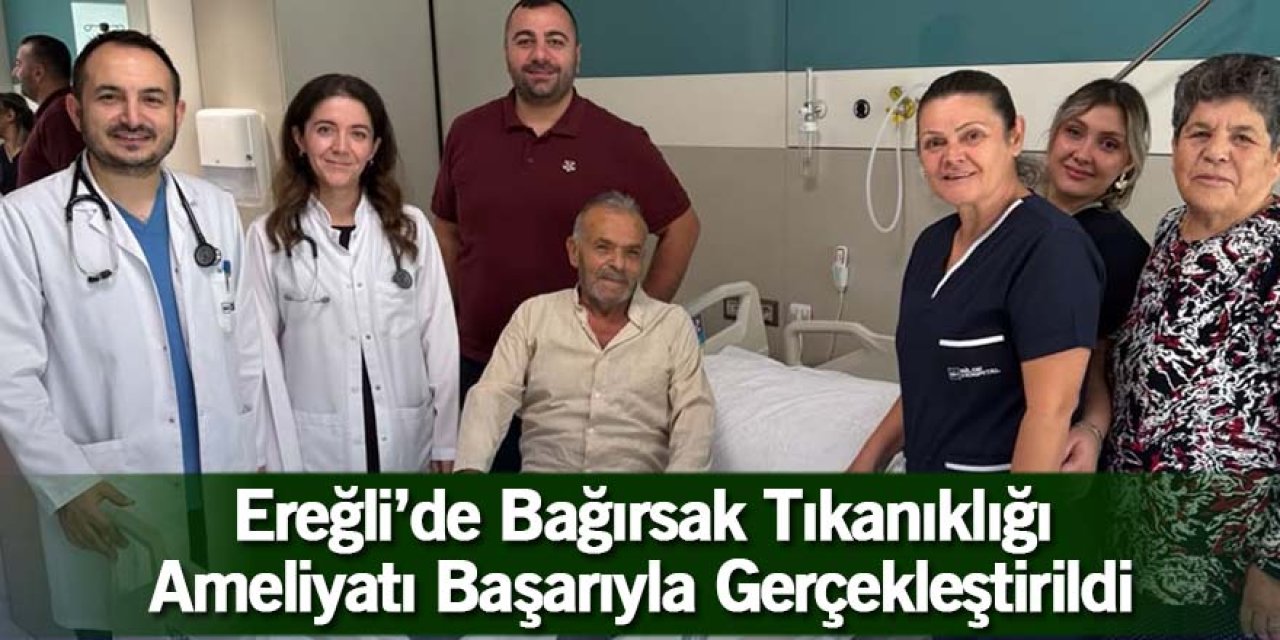Bağırsak Tıkanıklığı Ameliyatı Başarıyla Gerçekleştirildi