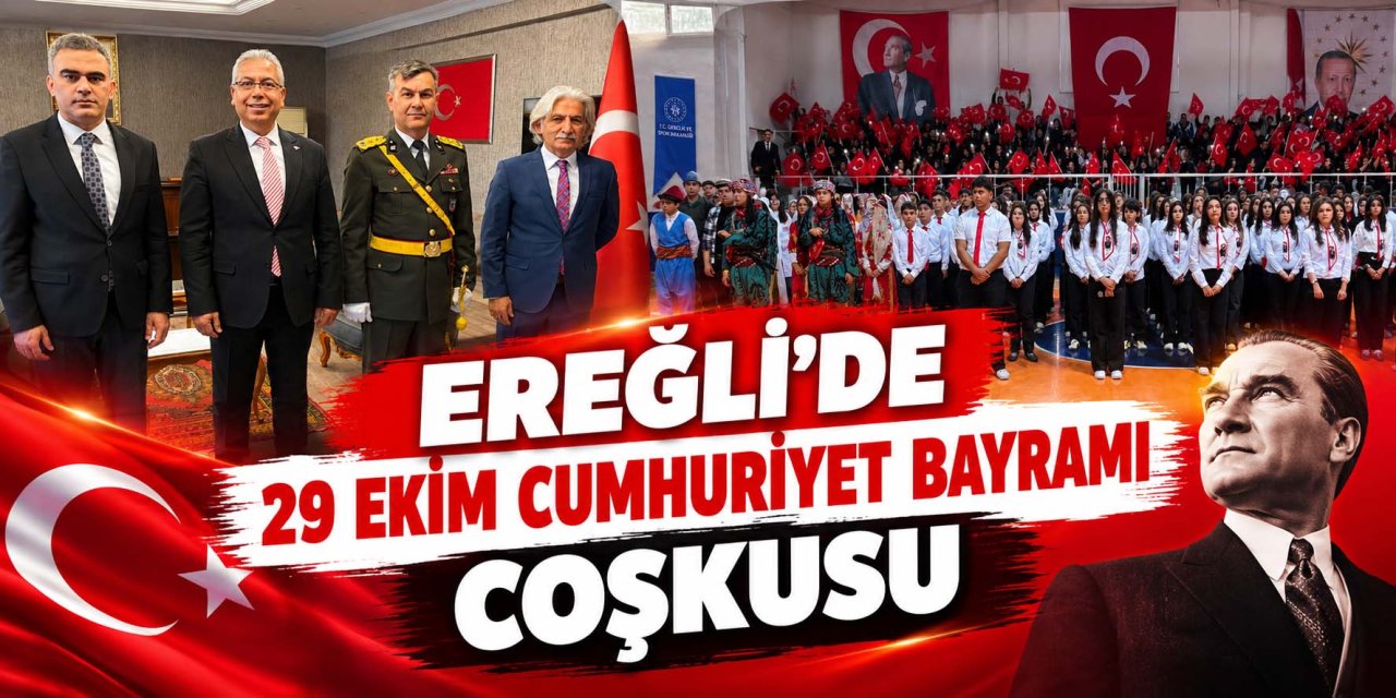 Ereğli’de ‘’29 Ekim Cumhuriyet Bayramı Coşkusu’’