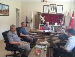 Etyemez  Vardar’ı Ziyaret etti