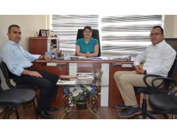 Türkiye Gençlik Teşkilatından Gazetemize Ziyaret