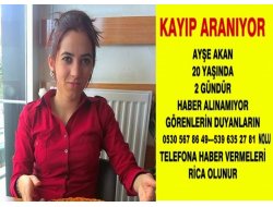 Ayşe Akay İsimli Kız Çocuğu Kayıp Oldu