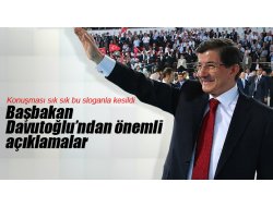 Başbakan Davutoğlu