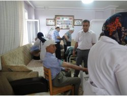 TOPLUM SAĞLIĞI MERKEZİ ,HUZUREVİNDE OBEZİTE TARAMASI YAPTI