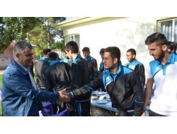 Başkan Özgüven Ereğlisporlu Futbolcularla Buluştu