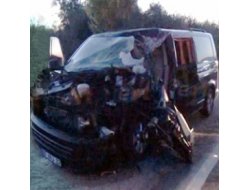 Konya Yolunda Trafik Kazası 2 Yaralı