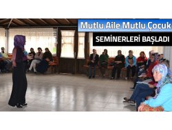 KADEM’den “Mutlu Aile Mutlu Çocuk” Seminerleri