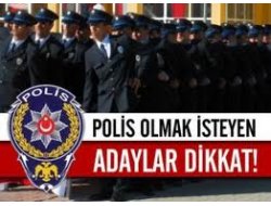 Polis Olmak İsteyenler Dikkat…! Başvurular Başladı