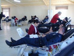 POLİS OKULUNDAN KIZILAYA KAN BAĞIŞI