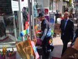 Kaldırım İşgali Yapan Esnaflar Uyarıldı