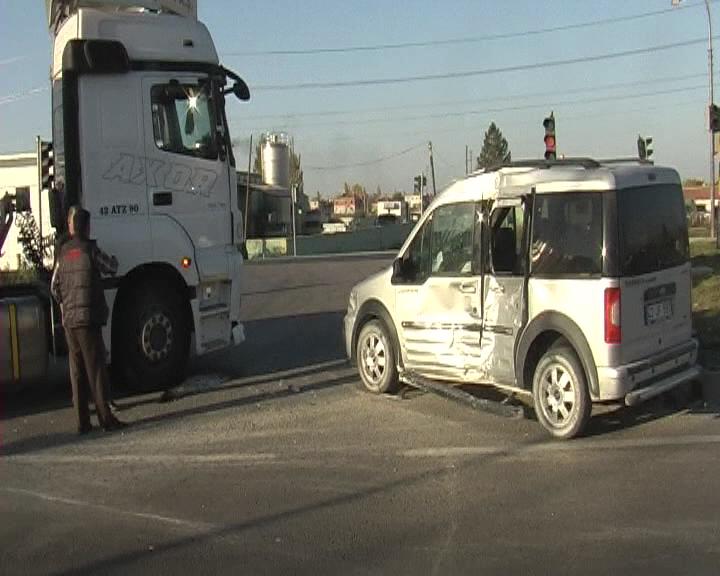 Trafik Kazası 1 Yaralı