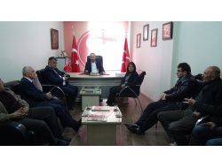 Özgüven MHP'yi Ziyaret Etti