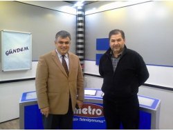 Başkan Özgüven’den Metro Tv’ye Ziyaret